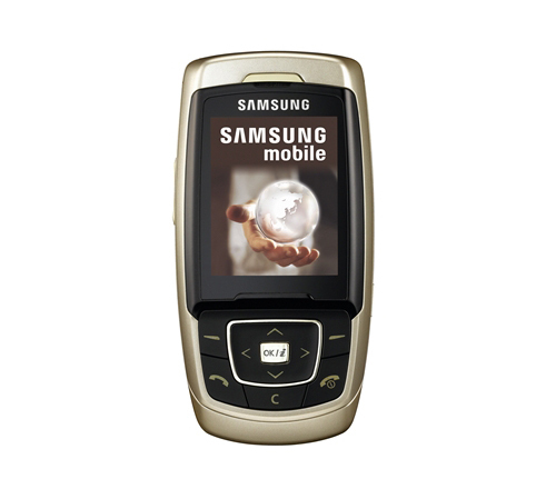Samsung E830 gold vogue