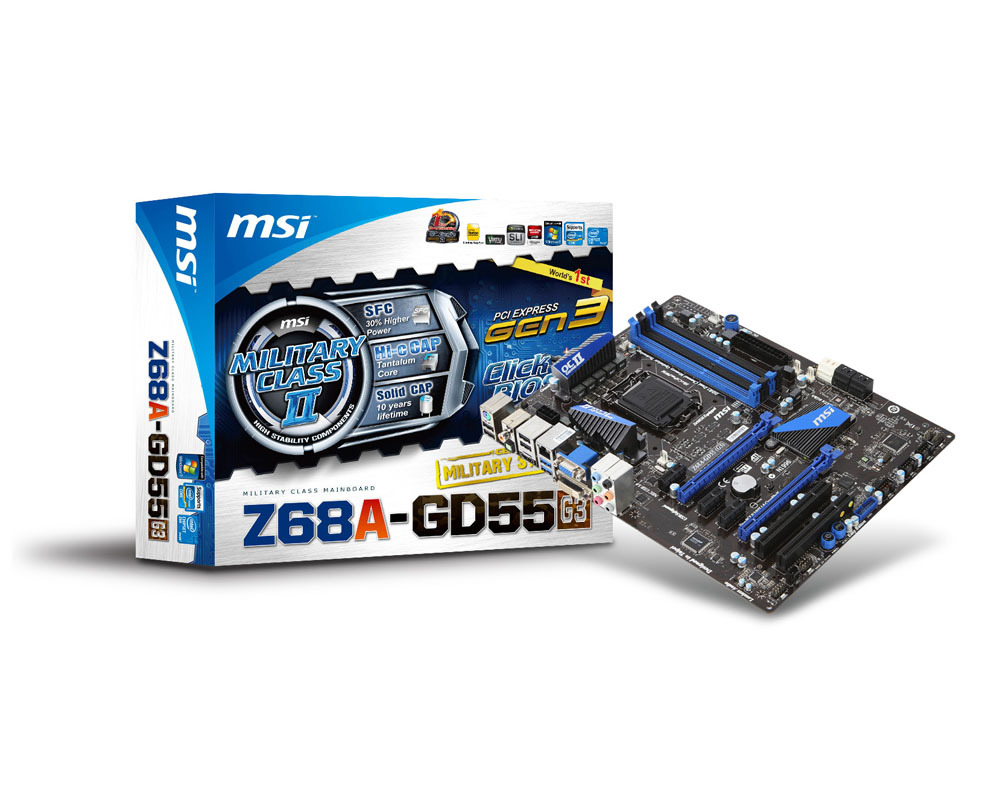 MSI Z68A-GD55 (G3) – image 5