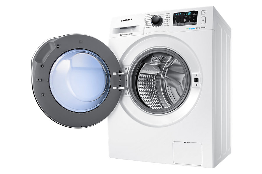 Samsung WD80J5410AWLE washer dryer Freestanding Front-load White – image 5