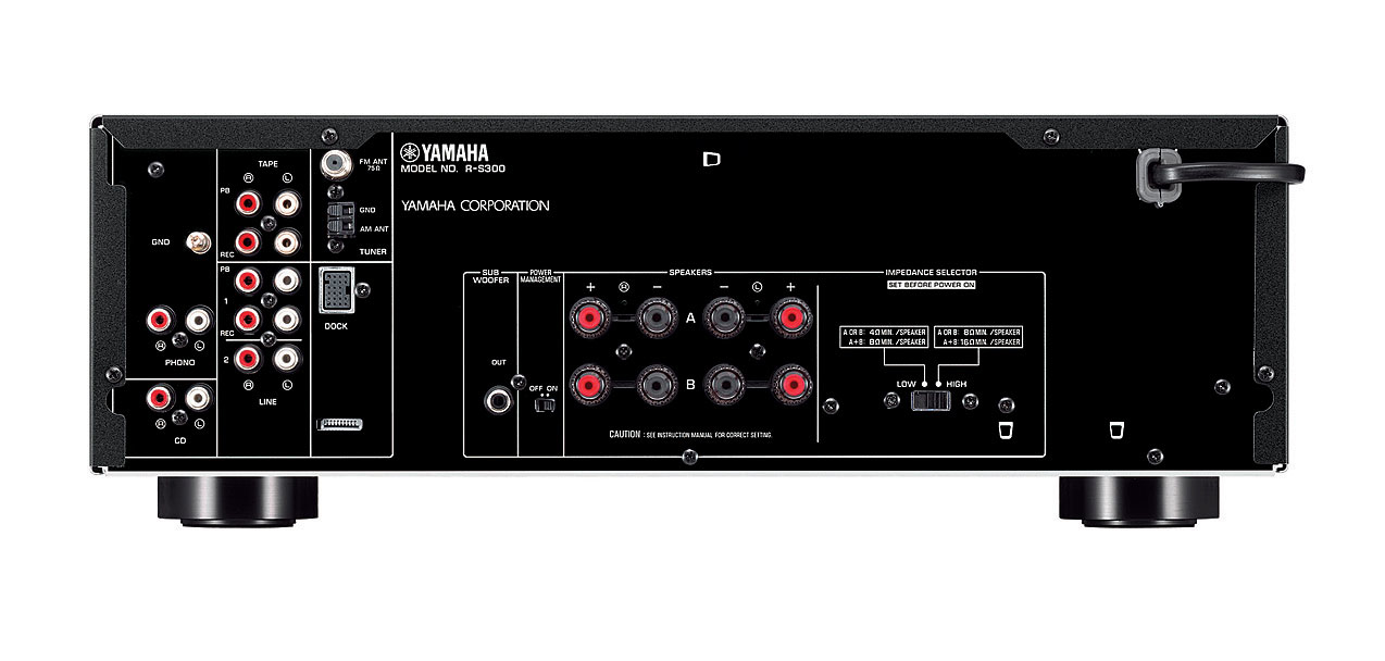 Yamaha R-S300 BLACK – image 2