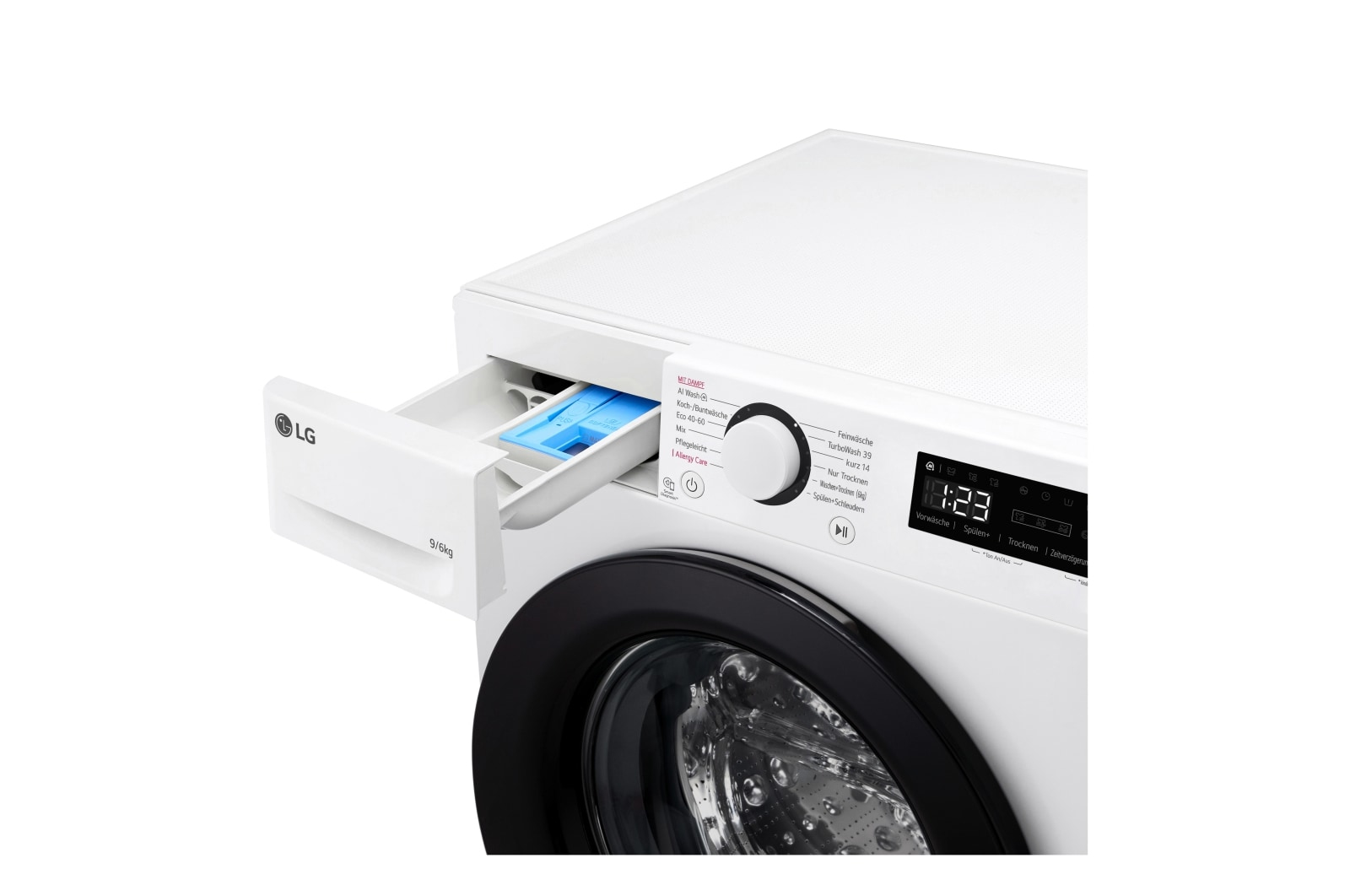 LG W4WR42966 washer dryer Freestanding Front-load White – image 4