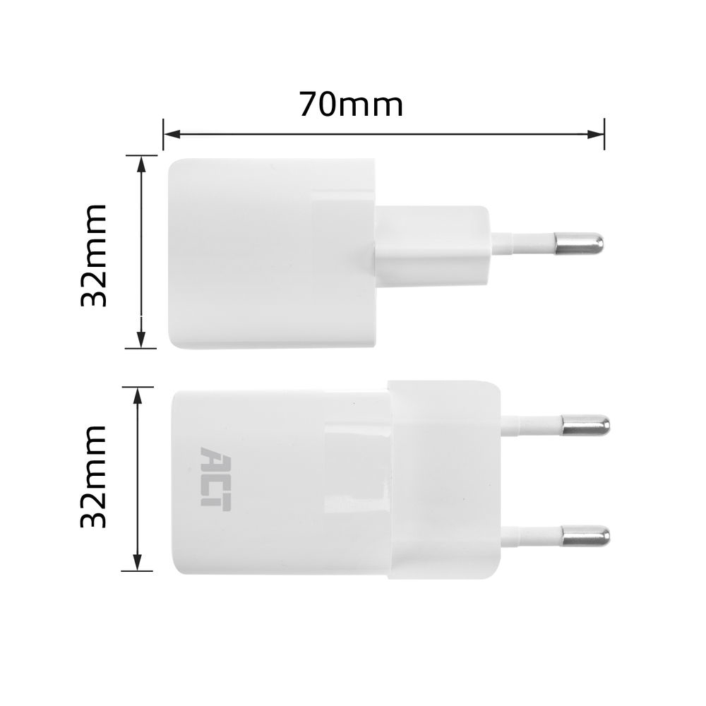 ACT AC2130 mobile device charger Universal White AC Indoor – image 8