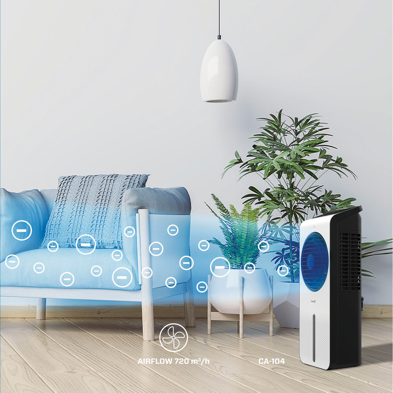 Clean Air Optima CA104 evaporative air cooler Portable evaporative air cooler – image 7