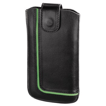 Hama 00126909 mobile phone case Sleeve case Black, Green