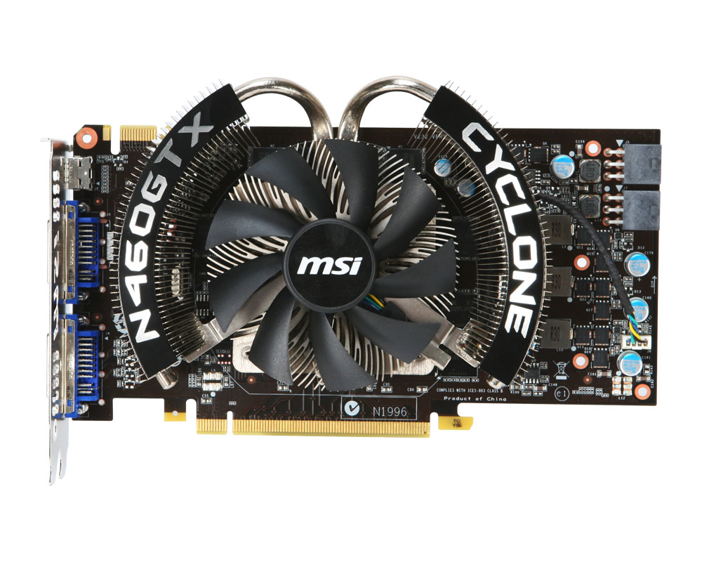 MSI V232-013R graphics card NVIDIA GeForce GTX 460 – image 4