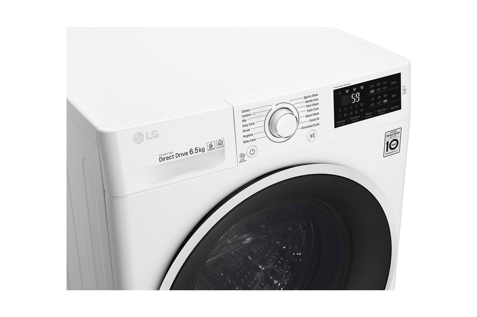 LG F2J6WN0W washing machine Front-load – image 4