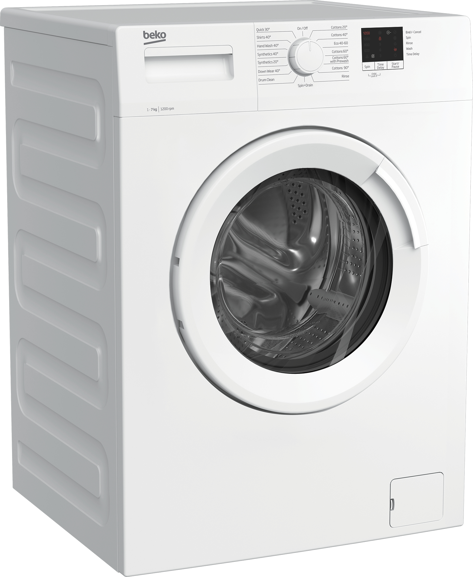 Beko WTK72012W washing machine Front-load – image 3