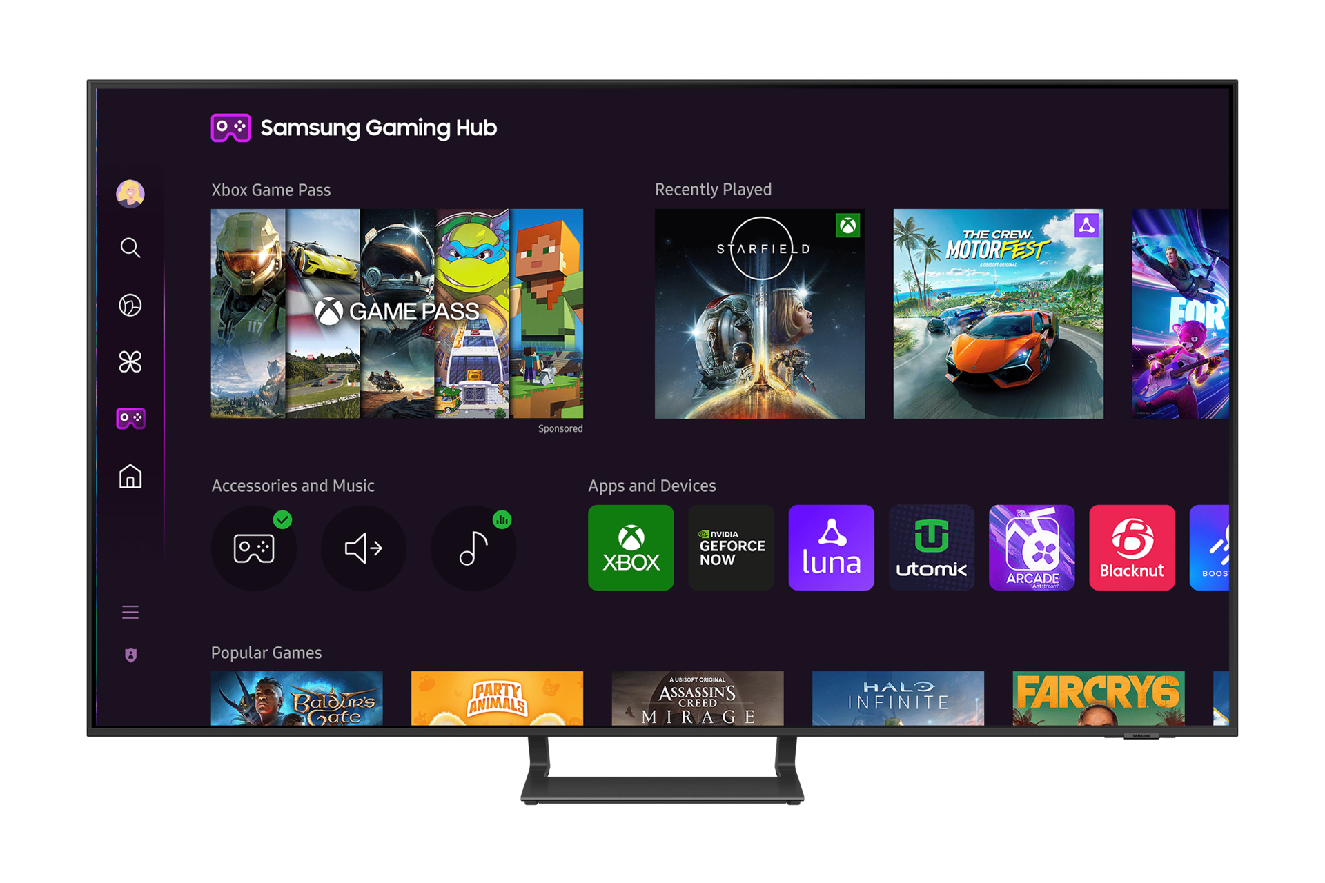 Samsung DU8505 TV Crystal UHD 75 2024, 4K, Smart TV Neuf — photo 2