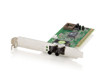 LevelOne 100BASE-FX MMF ST PCI Network Card