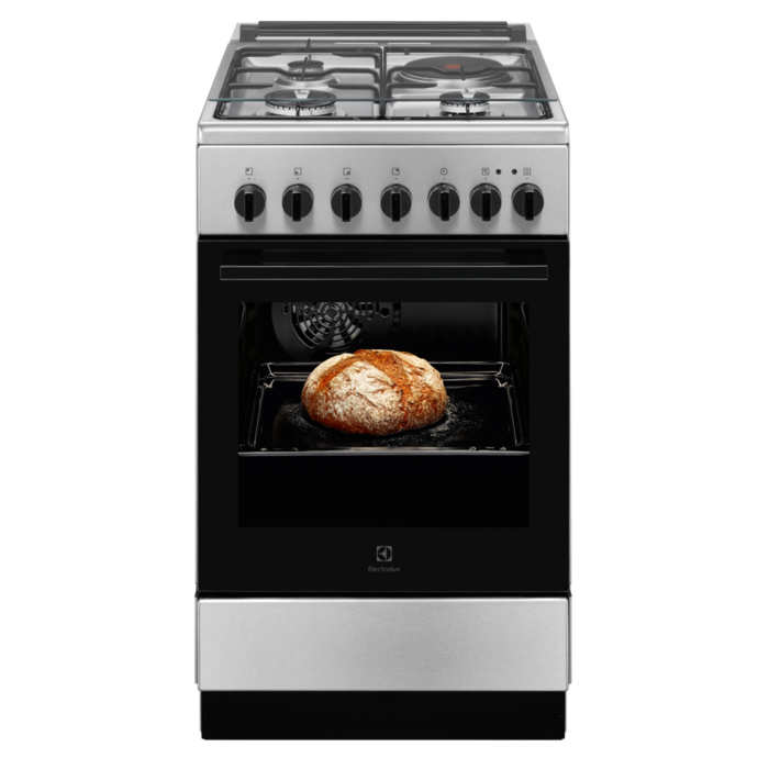 Electrolux LKM520000X Freestanding cooker Electric Combi Black, Stainless steel – image 1