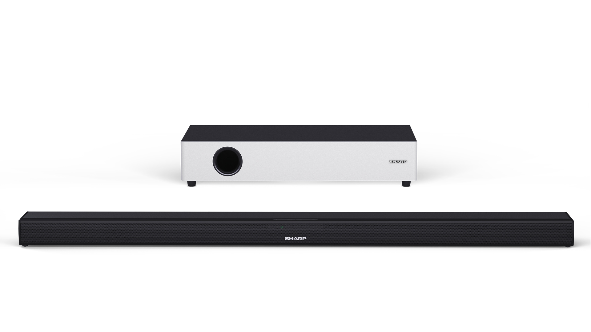 Sharp HT-SBW160 soundbar speaker Black, White 2.1 channels