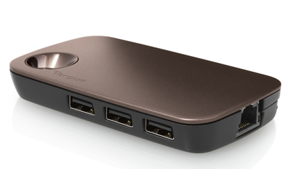 Targus ACH121US laptop dock/port replicator Bronze