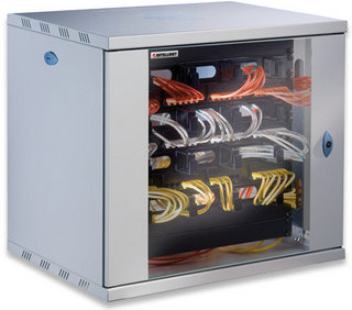Intellinet 710787 rack cabinet 13U Wall mounted rack Grey – image 2