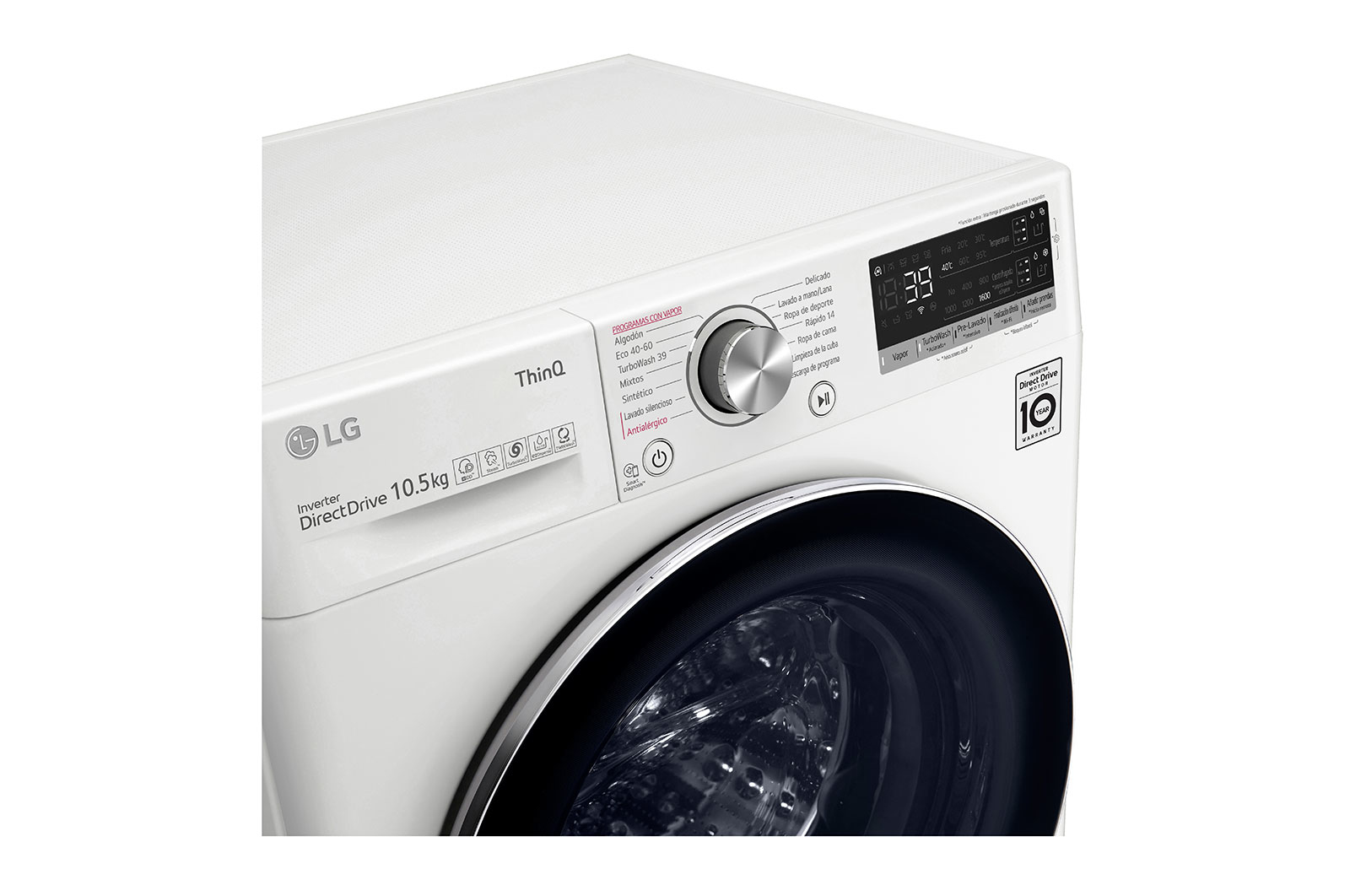 LG F6WV7510PRW washing machine Front-load – image 7