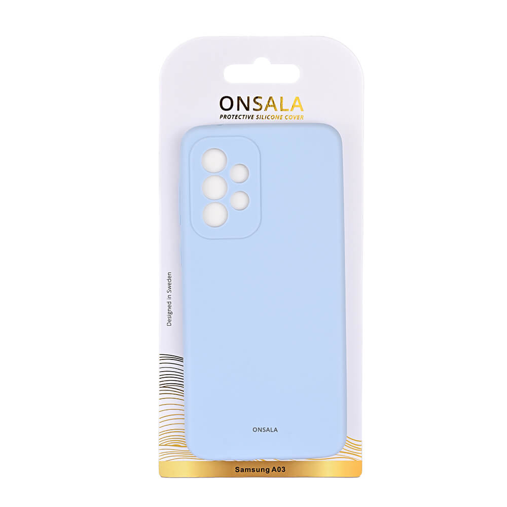 Onsala Phone Case Silicone Light Blue - Samsung A03 – image 2