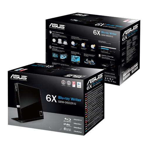 ASUS SBW-06D2X-U optical disc drive Black – image 3
