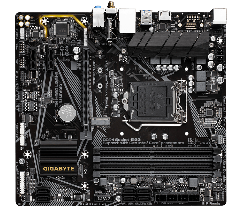 GIGABYTE B460M DS3H AC – image 2