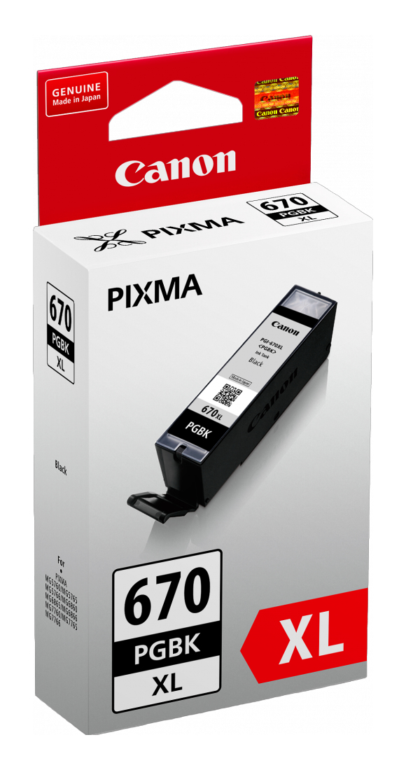 Canon PGI-670XLBK ink cartridge Original Black – image 1
