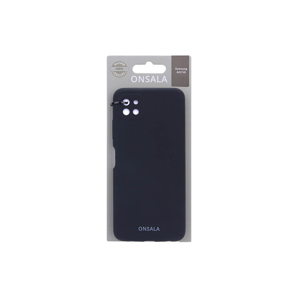 Onsala Phone Case Silicone Black - Samsung A22 – image 2