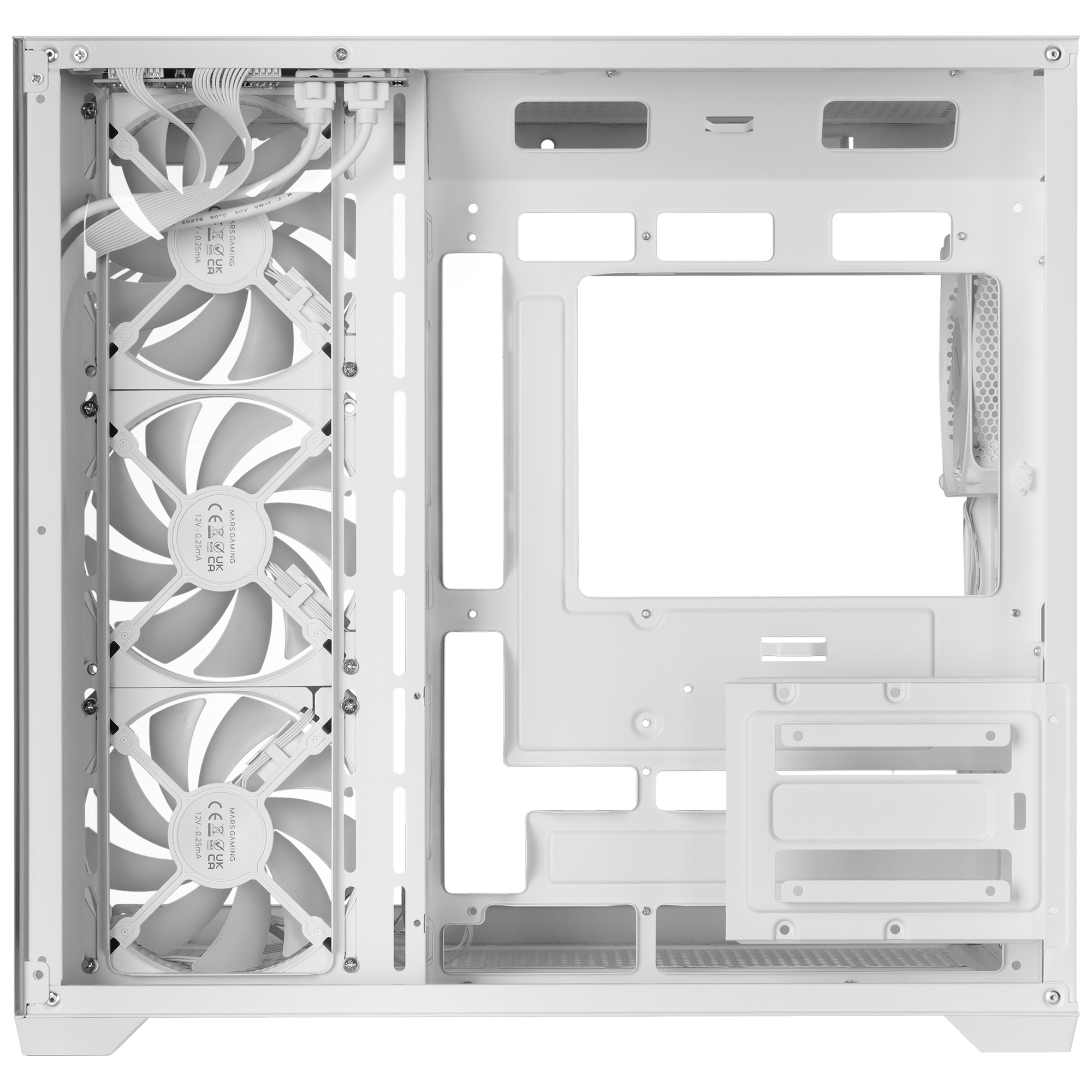 Mars Gaming MCV5W computer case Midi Tower White – image 8