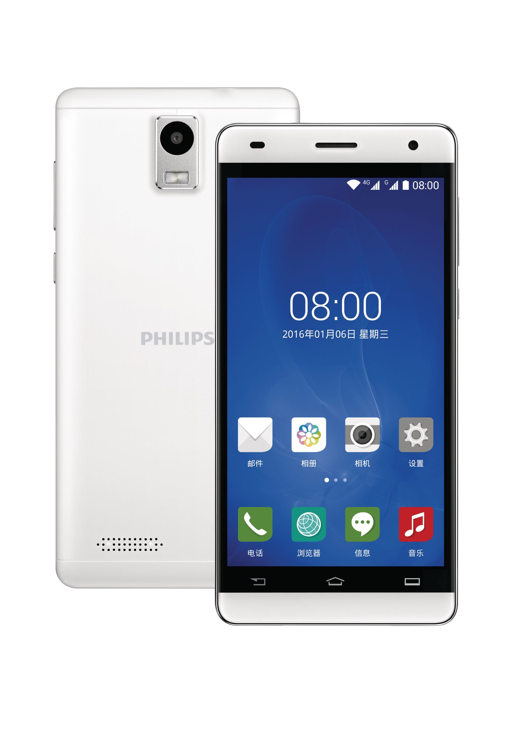Philips CTS226MWH/40 smartphone