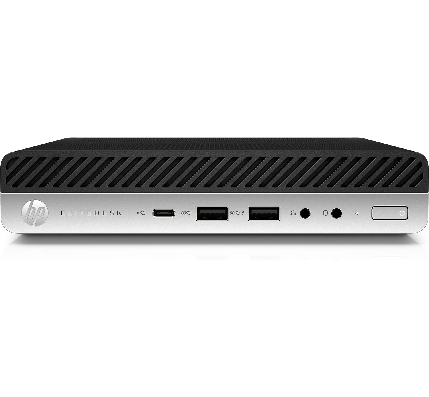 T1A HP EliteDesk 800 G5 Refurbished Intel Core i5 i5-9500T 8 GB DDR4-SDRAM 256 GB SSD Windows 10 Pro Mini PC Nero Argento
