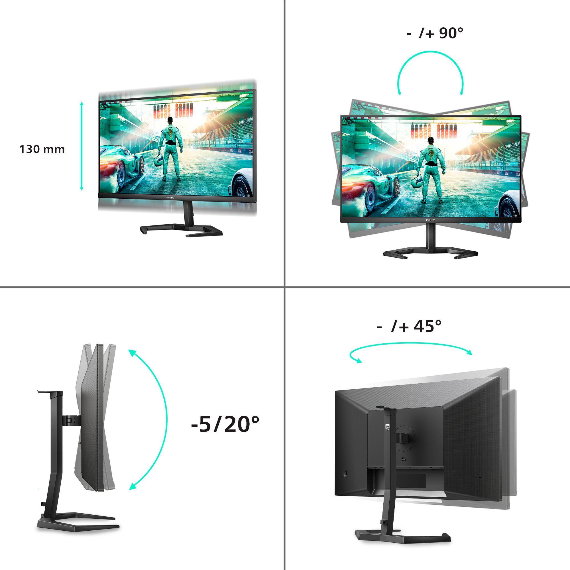 Philips Momentum 27M1N3200VA/01 computer monitor – image 3