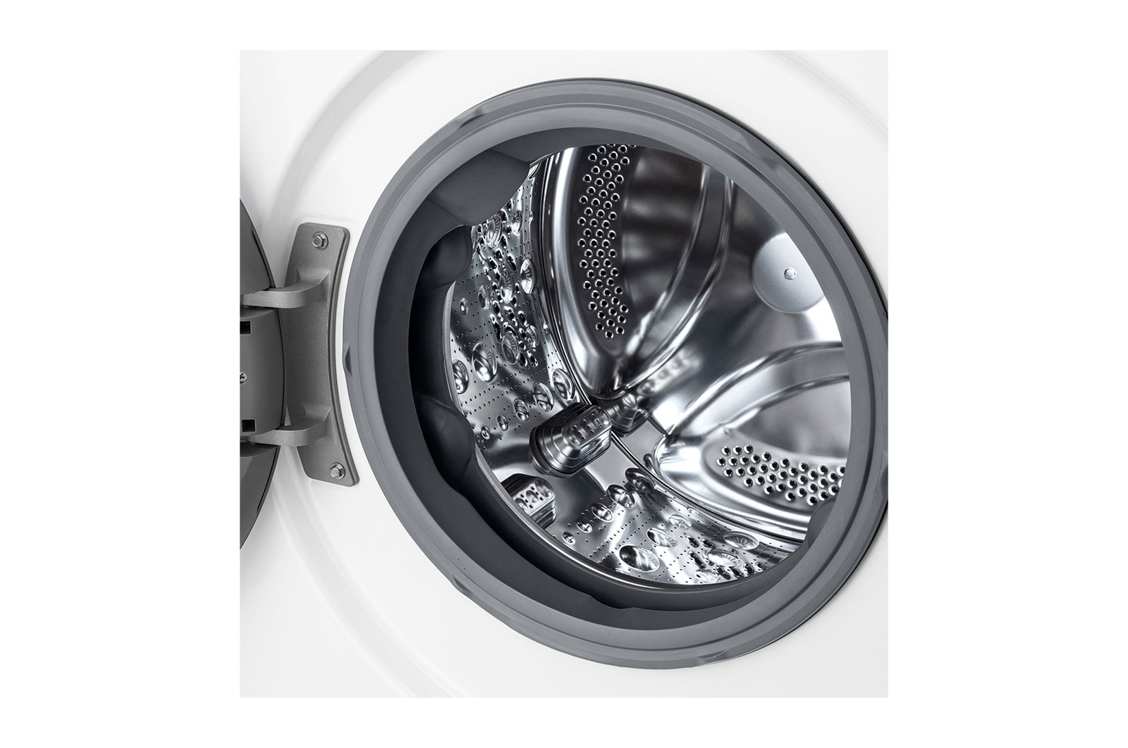 LG F2DR5S09A1W washer dryer Freestanding Front-load White – image 2