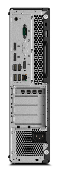 Lenovo ThinkStation P330 Intel Xeon E E-2224 16 GB DDR4-SDRAM 512 GB SSD NVIDIA® Quadro® P1000 Windows 10 Pro for Workstations Mini Tower Workstation Black image 2