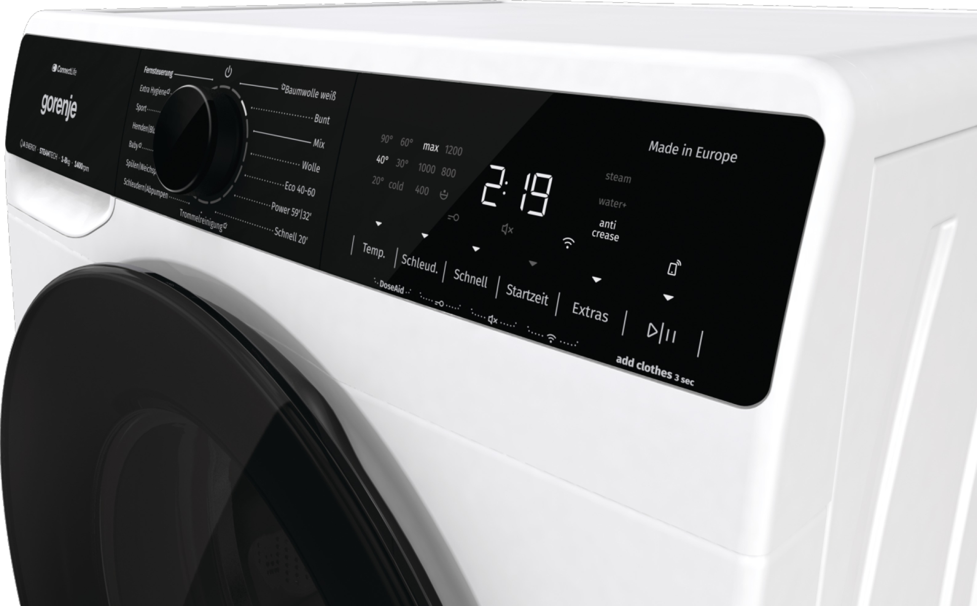 Gorenje G600 WPNF5A84A2TS/AT washing machine Front-load – image 9