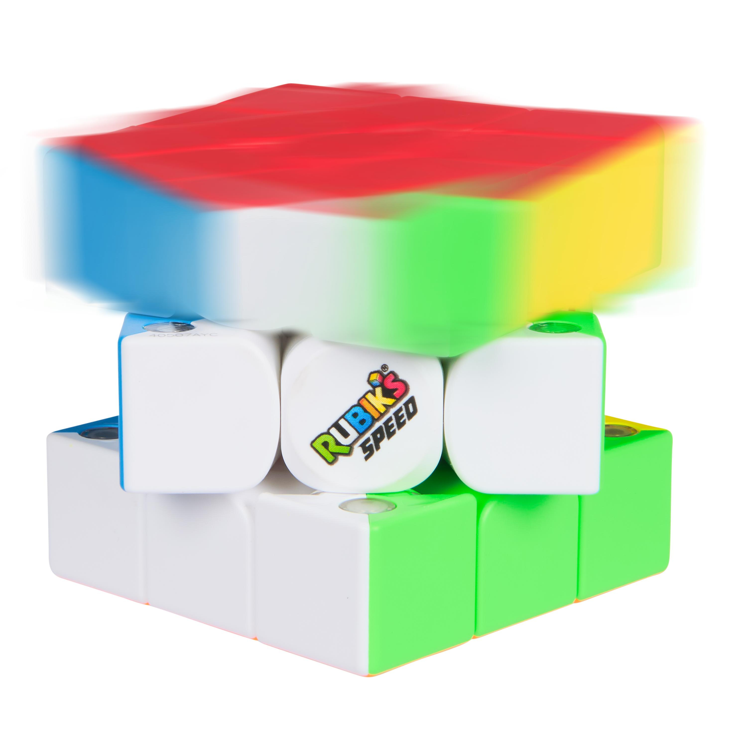 Rubik's - Speed Cube 3x3, original ultra-leichtgängiger Zauberwürfel mit Magneten, hochwertige Verarbeitung für Einsteiger und Speedcubing-Profis, ab 8 Jahren