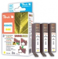 Peach 314173 ink cartridge 3 pc(s) Yellow
