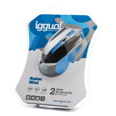 iggual PSI09124 mouse Office Ambidextrous USB Type-A Optical 1200 DPI – image 2