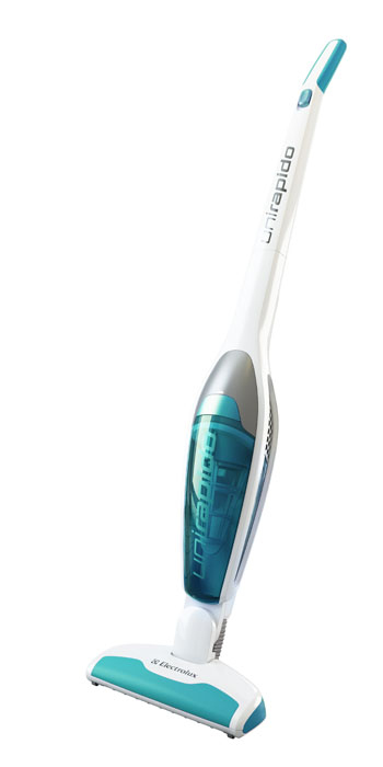 Electrolux ZB2801 stick vacuum/electric broom Bagless Blue, White