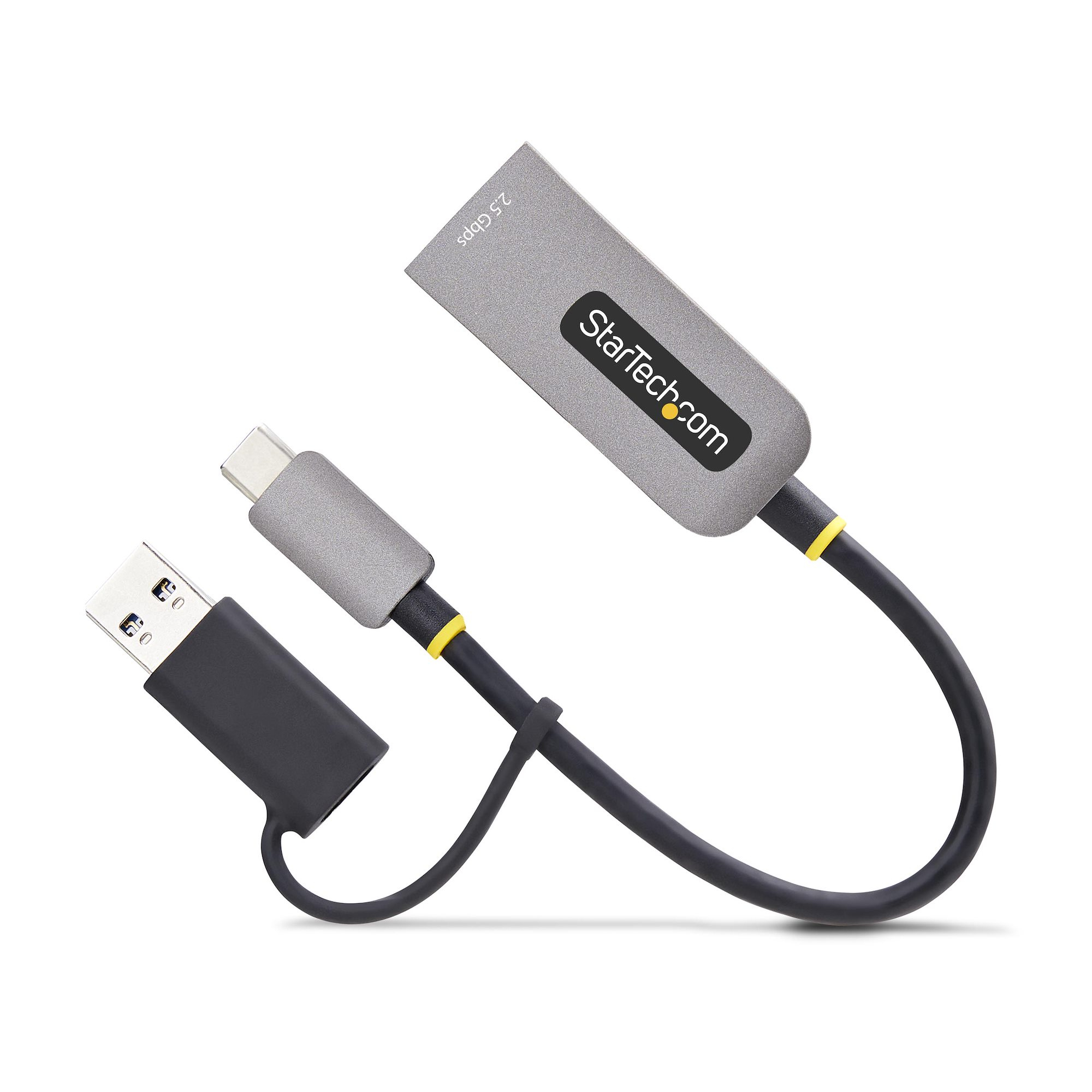 صورة محول StarTech.com U2GA-USB-C-ETHERNET 2.5GbE USB-C إلى إيثرنت