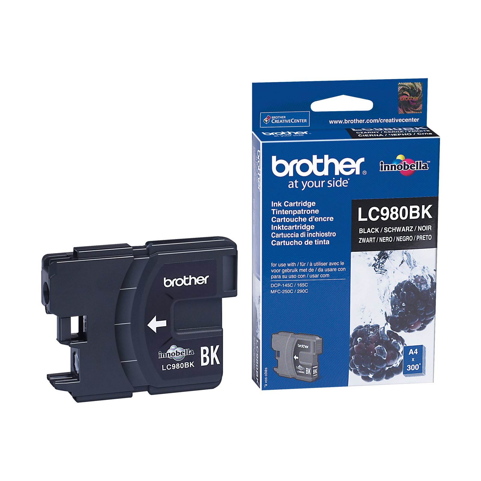 Brother LC-980BKBPDR ink cartridge 5 pc(s) Original Black