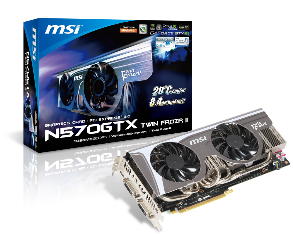 MSI N570GTX Twin Frozr II – image 5