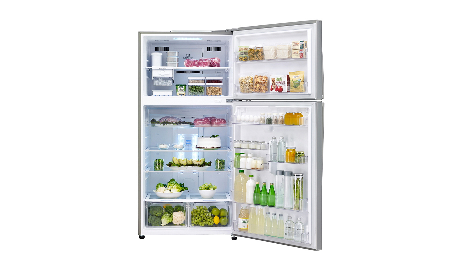 LG GN-M602HLHL fridge-freezer Freestanding – image 2