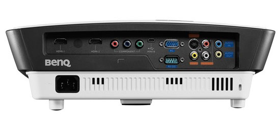 BenQ W750 Standard throw projector 2500 ANSI lumens DLP WXGA (1280x720) 3D Black, White – image 5