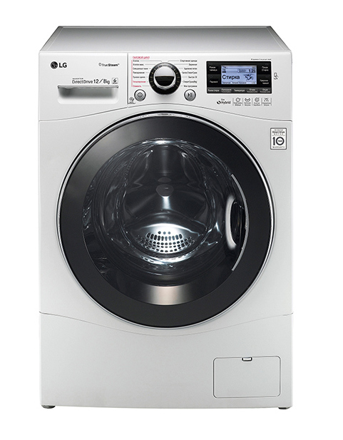 LG FH695BDH2N washer dryer Freestanding Front-load Black, White