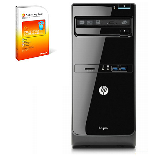 HP DESKTOP BUNDEL (C5X63EA+YD304AA) Pro 3500 MT Intel Core i3-3220 + Microsoft Office 2010 PKC