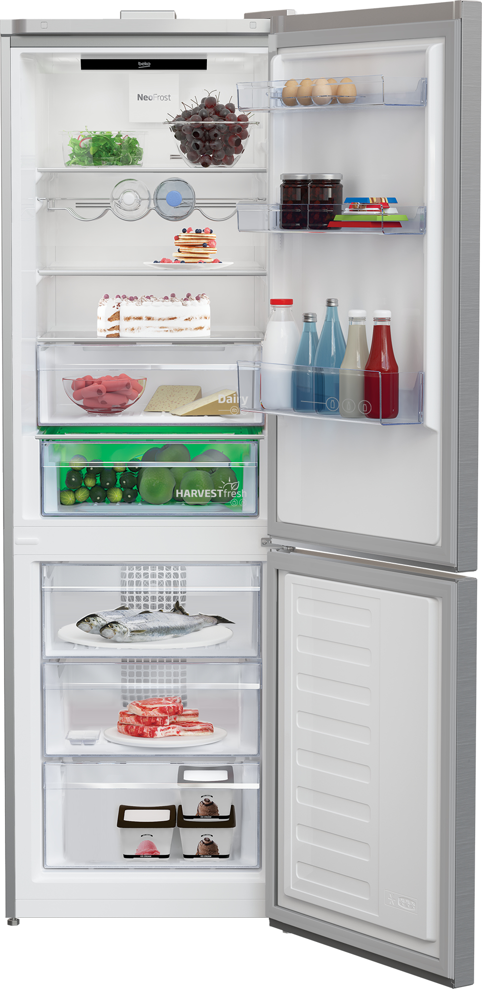 Beko KG710 fridge-freezer Freestanding – image 3