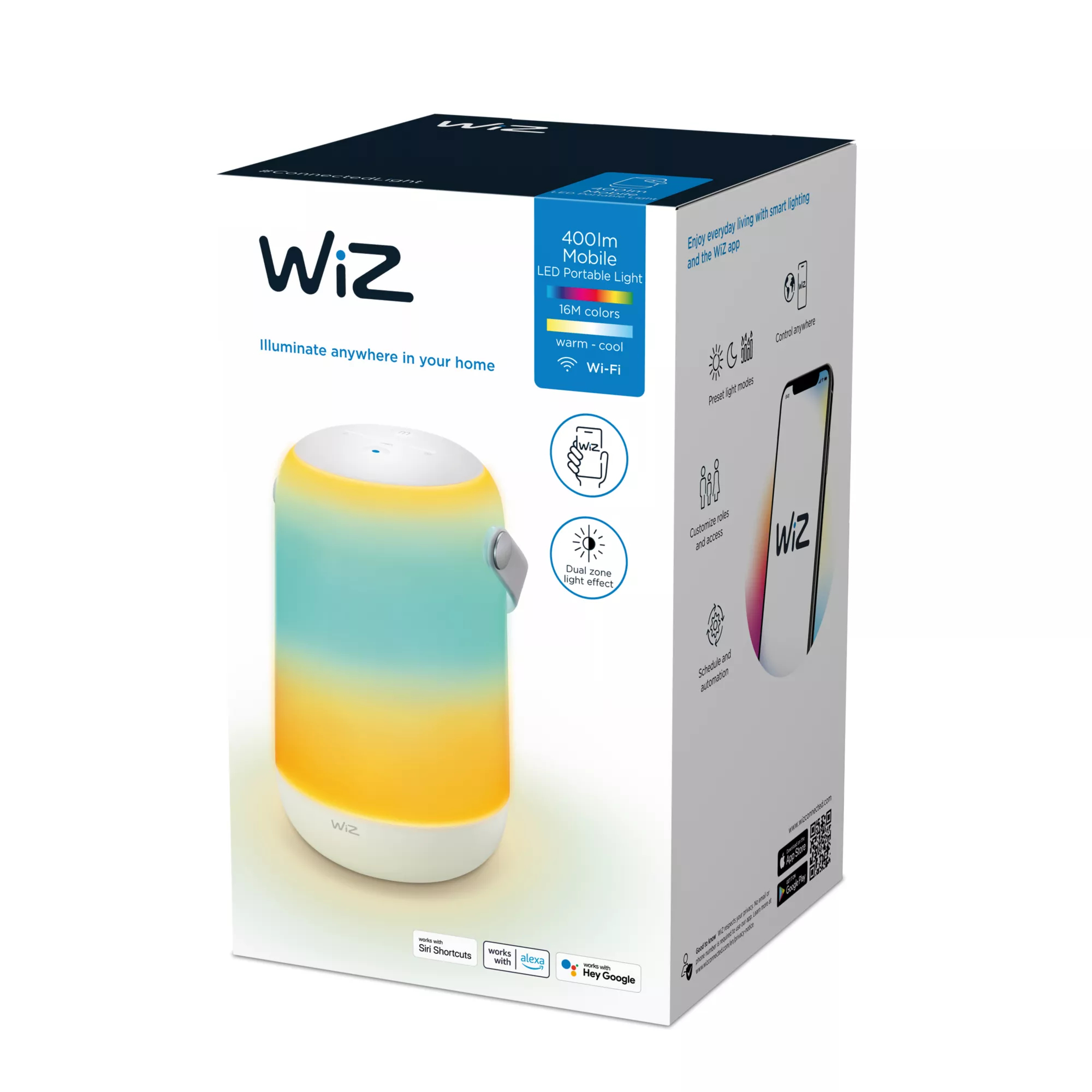 WiZ 8719514554351 smart lighting Smart table lamp Wi-Fi/Bluetooth – image 4