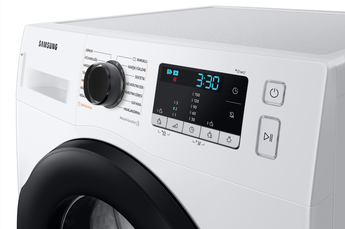 Samsung DV90TA040AE/AH tumble dryer Freestanding Front-load – image 5