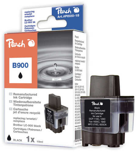 Peach PI500-18 ink cartridge Black