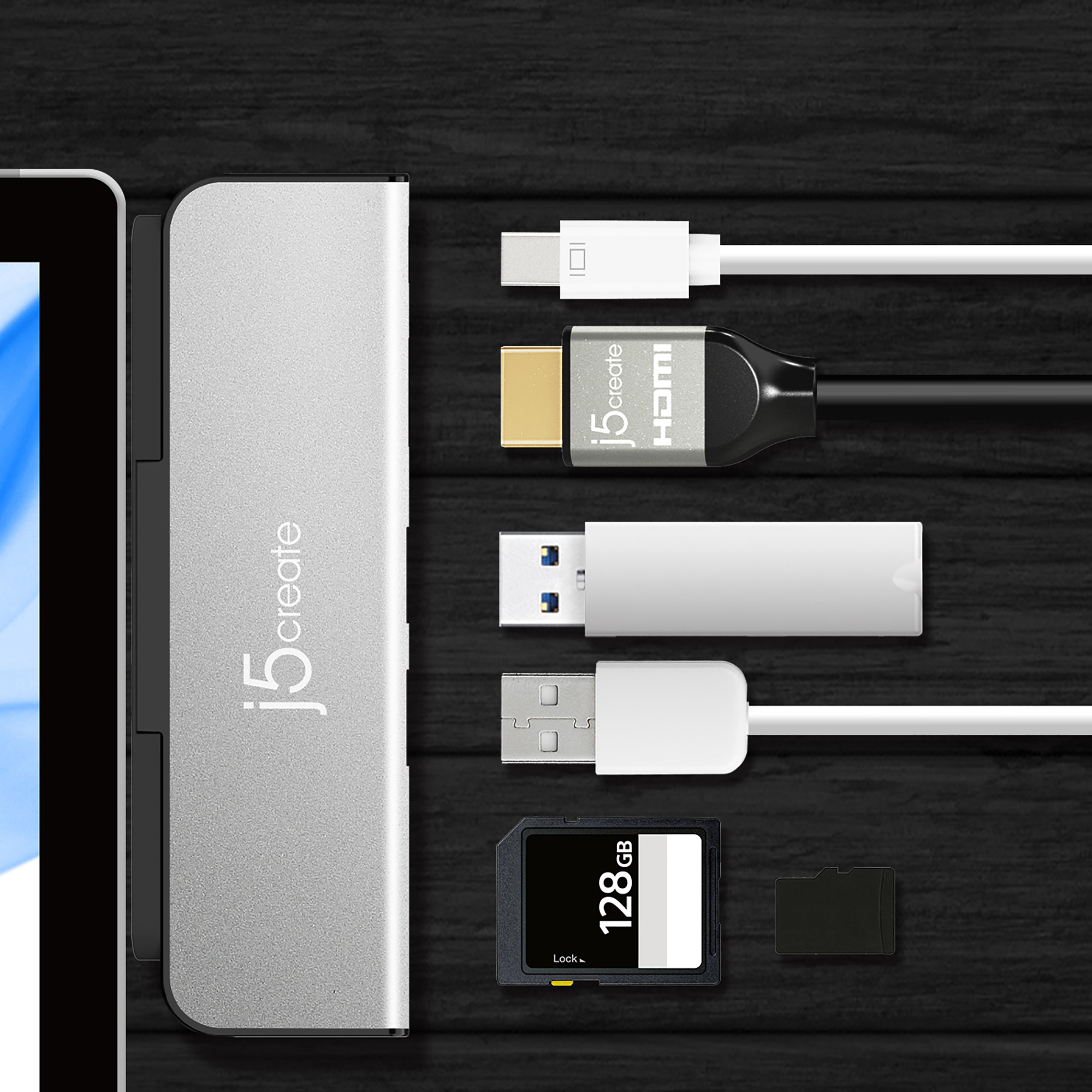 j5create JDD320S laptop dock/port replicator – image 7