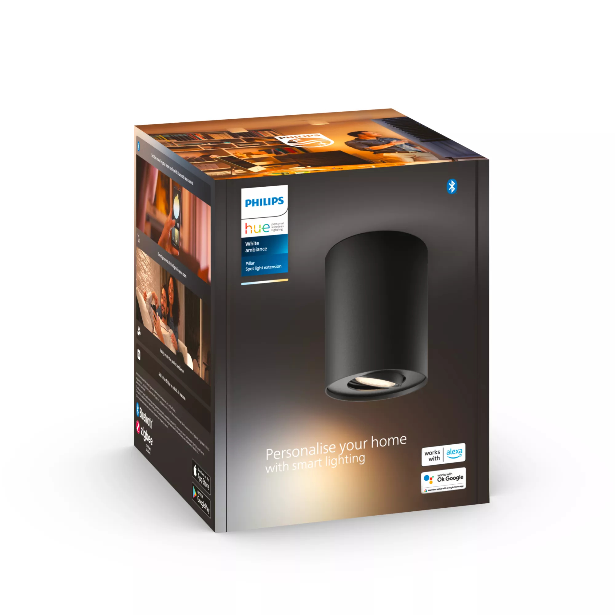 Philips by Signify Philips Hue White ambience Pillar single spotlight ext. – image 2