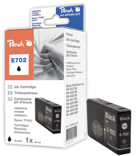 Peach 316375 ink cartridge 1 pc(s) Black