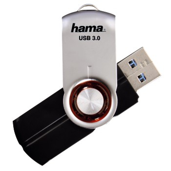 Hama FlashPen Tenus 64GB schwarz / USB Sticks – image 2