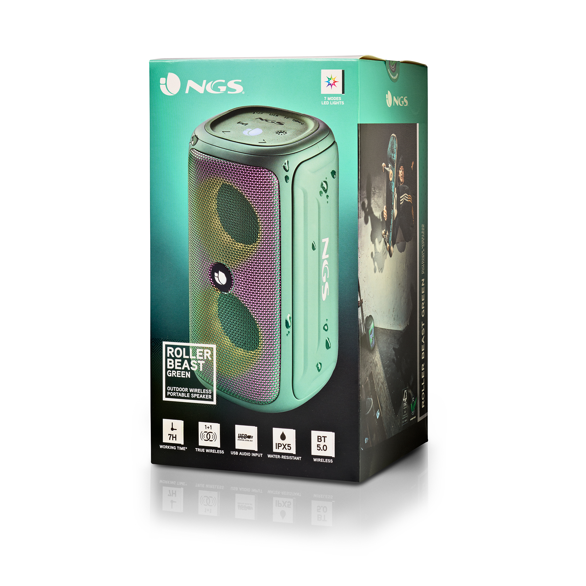 NGS ROLLER BEAST GREEN image 11